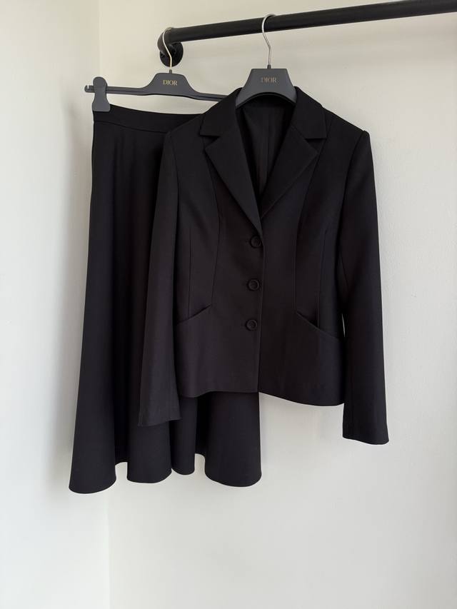 Dio25 Autumn/Winter New Custom-Made High-Grade Blended Fabric Suit Jacket and Sk