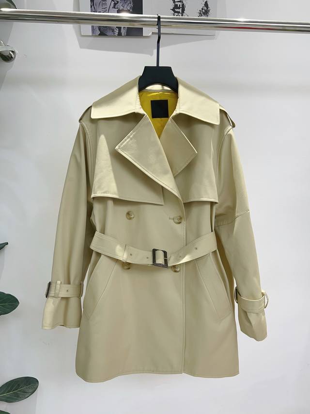 Exclusive First Release: Original Quality Given*Hy 25 New Khaki Double-Breasted