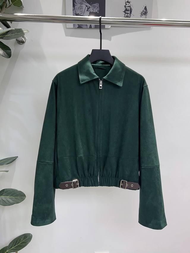 Exclusive first release, original quality Loe*E 25 new autumn/winter green suede