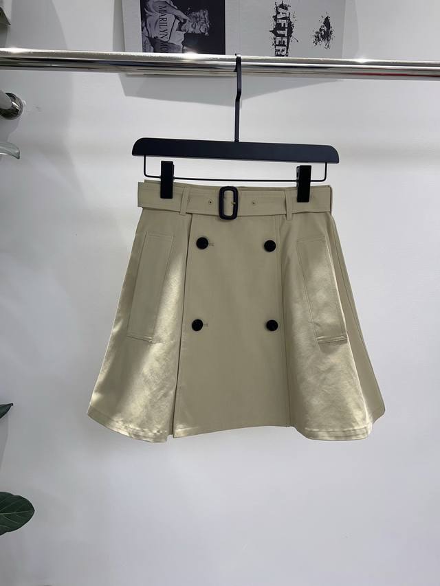 Exclusive First Release: Original Quality Burb*R 25 New Wide-hem Trench Mini Ski