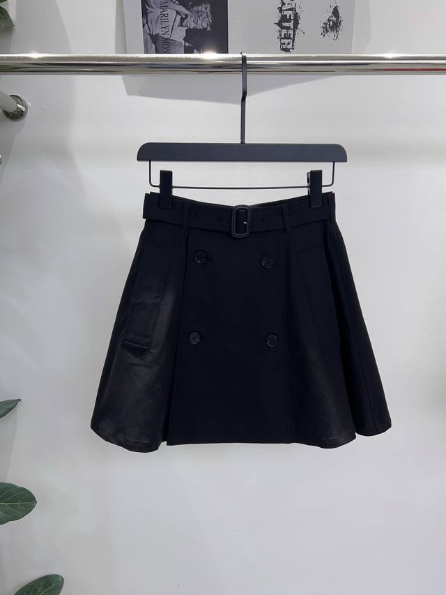 Exclusive First Release: Original Quality Burb*R 25 New Wide-hem Trench Mini Ski