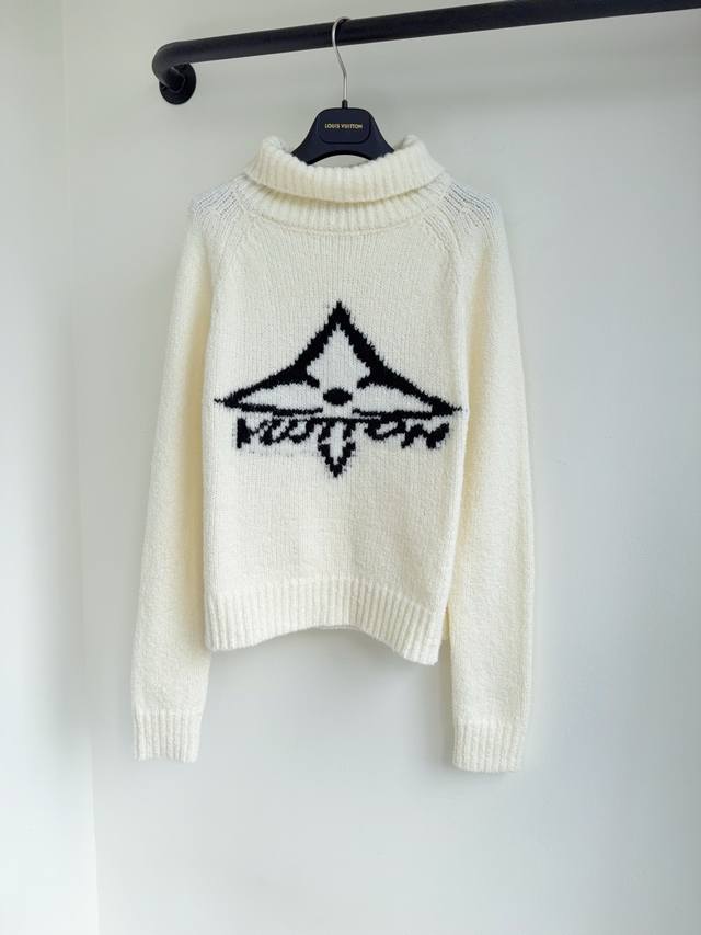 Loui 25 Autumn/Winter New Ski Limited Edition Jacquard Color-Blocked Knit Turtle