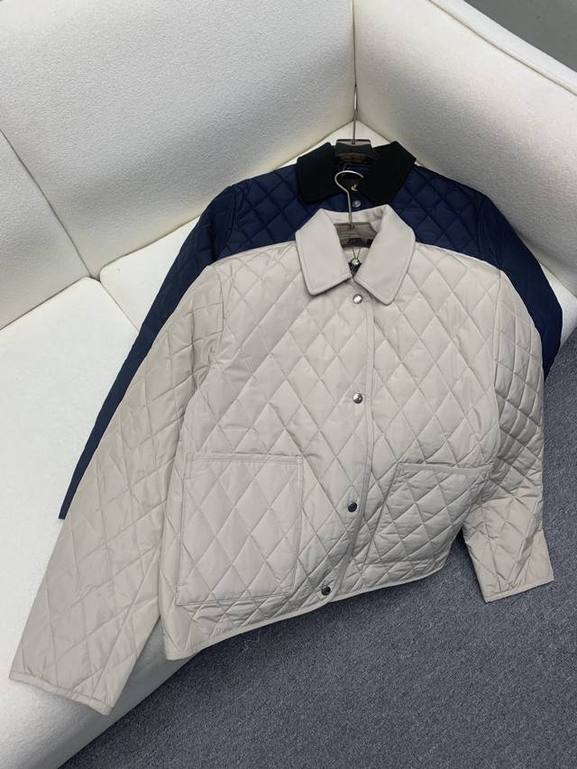 Loropiana 2025 Autumn/Winter New Arrival: Diamond Quilted Cotton Jacket. This of