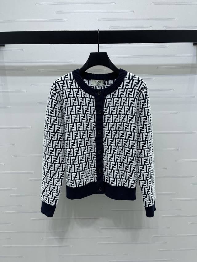 New Arrival! High-Quality Original Fend* 2025 Early Autumn Collection! Crew Neck