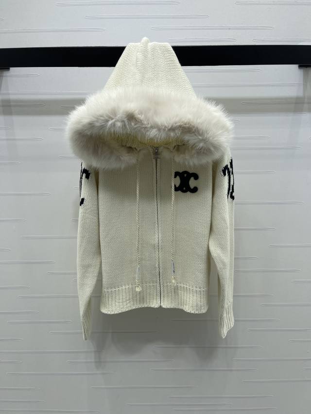 New Arrival! High-quality original Celin 2025 Autumn/Winter collection! Hooded c