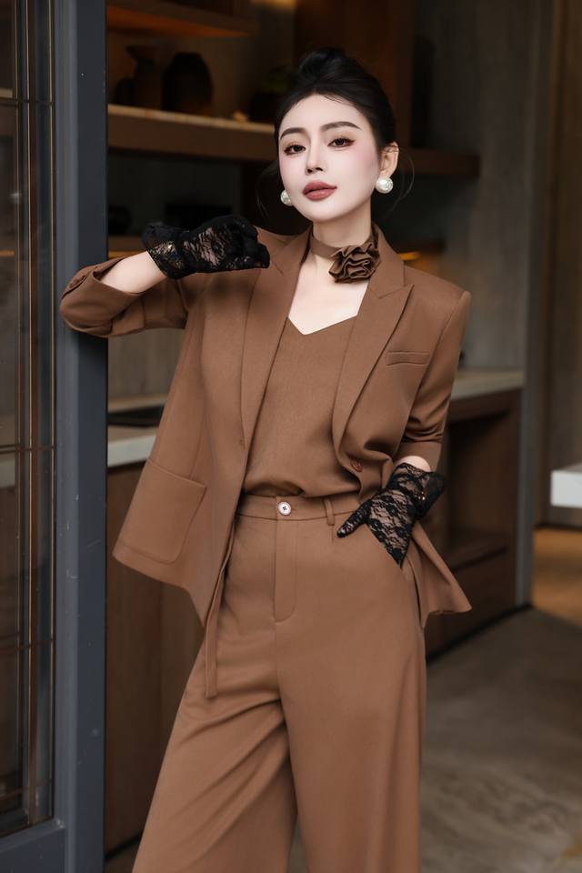 Original design, exclusive best-selling old-money style high-end fashion suit se