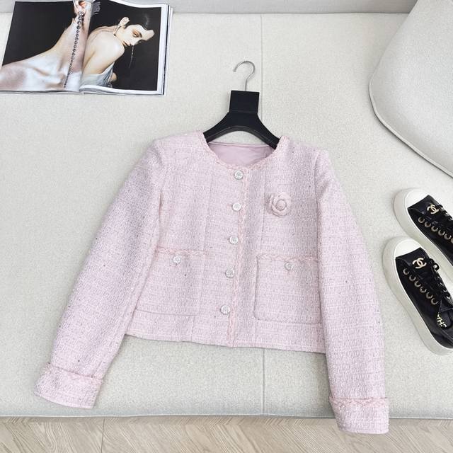 Exclusive item ~ C brand 25Ss Autumn/Winter Newest Age-Reducing Pink Short Woven