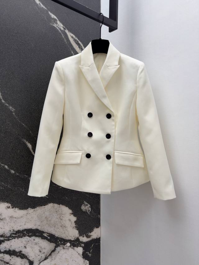 Cd 25Ss Autumn/Winter New Arrival Classic Lapel Double-Breasted Suit Jacket. Cus