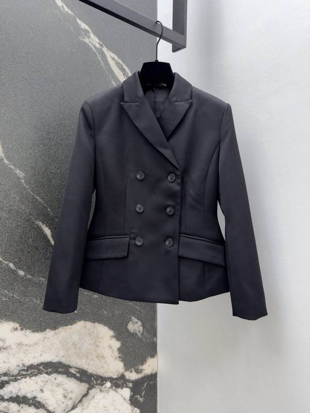 Cd 25Ss Autumn/Winter New Arrival Classic Lapel Double-Breasted Suit Jacket. Cus