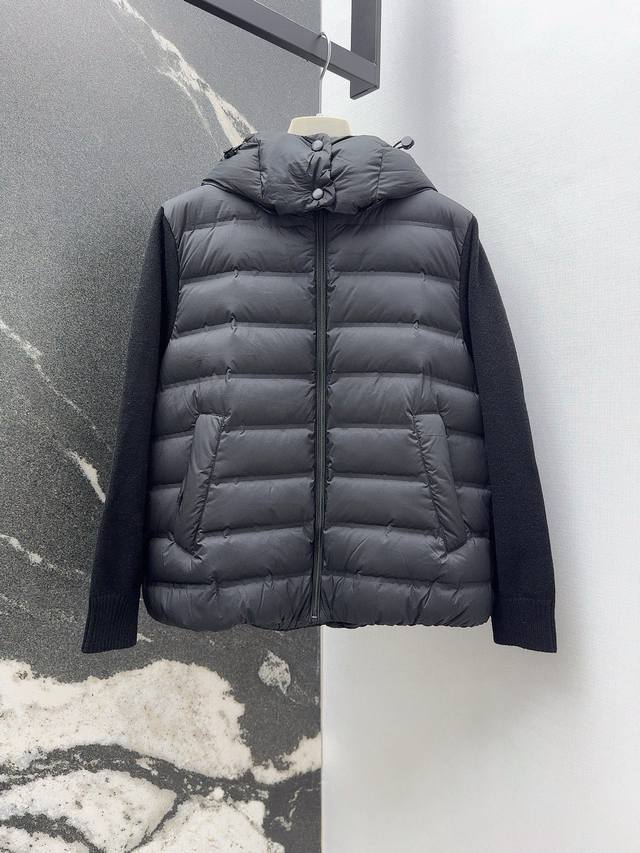 Bc 25Ss Autumn/Winter New Lightweight Hooded Down Jacket, Slightly Loose Hooded