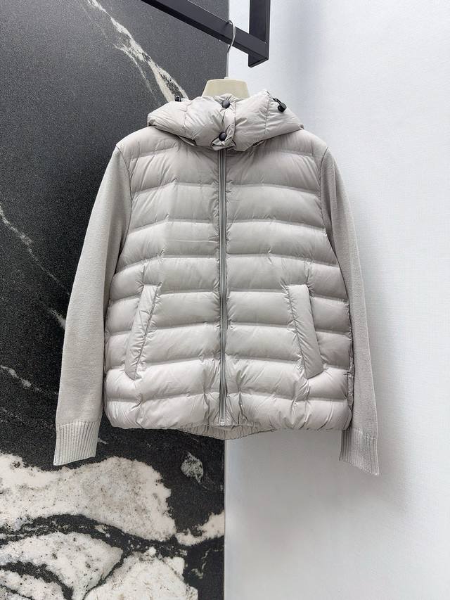 Bc 25Ss Autumn/Winter New Arrival Lightweight Hooded Down Jacket, Slightly Loose