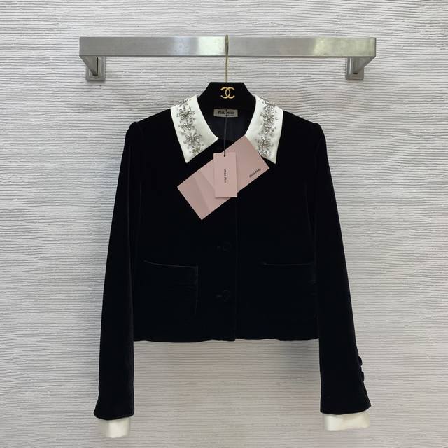 Miumi* New high-end custom heavy-duty luxury diamond and bead embellishment colo