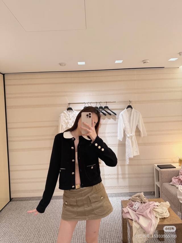 Chanel* New High-End Custom 100% Wool Yarn Fabric, Soft and Skin-Friendly! Styli