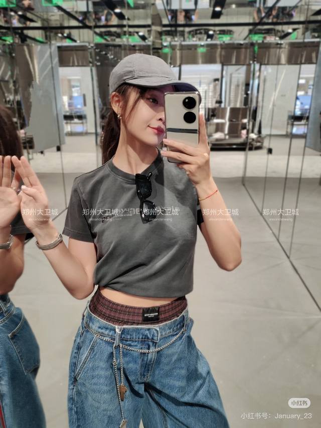 Alexander Wan* New high-end custom washed denim cotton fabric, trendy and stylis