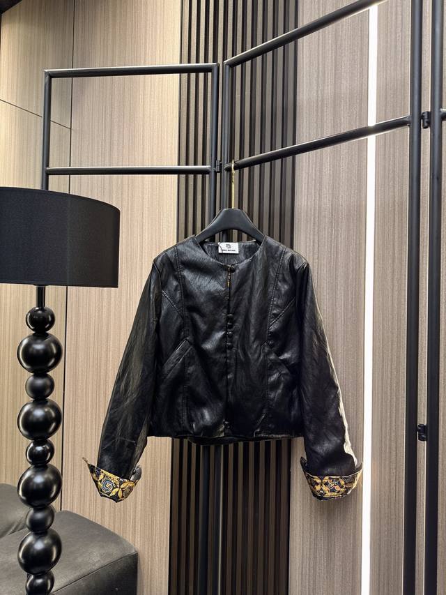 Qoy 2025 Autumn/Winter New Arrival: Qoy PU Leather Jacket! Made from premium PU