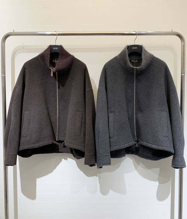 L Nuoyou Pianya 2025 Autumn/Winter New Minimalist Short Zipper Double-Sided Cash