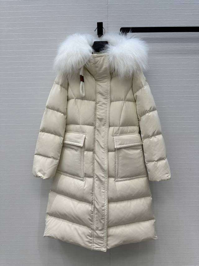 High-end original quality, a must-have for autumn and winter! Blain long hooded