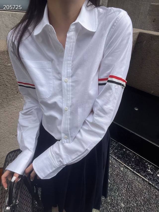 Restocked 2025 Early Autumn New Style British College Style Short Oxford Shirt,