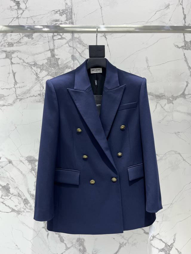 Sagrada Familia Double-Breasted Wool Gabardine Suit The cut and fit are absolute