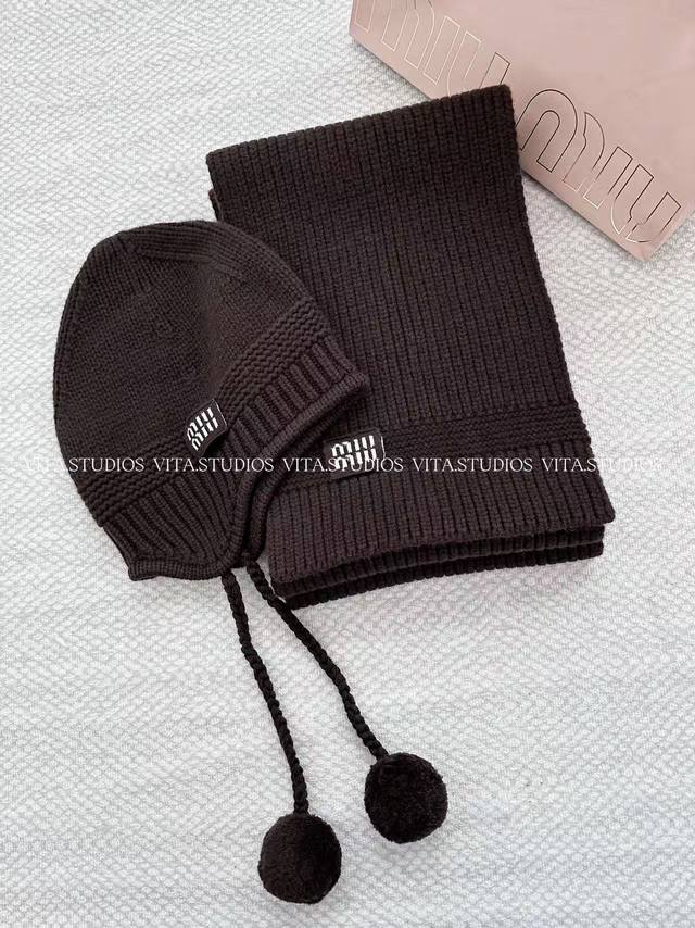 Hot Selling Item - Pre-order Now! Knitted Earflap Hat. Made with a high-quality