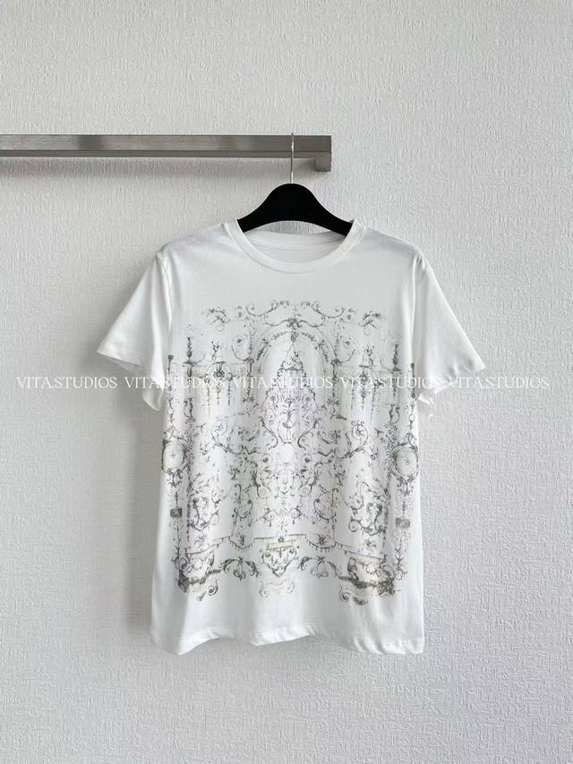 New Arrival Pre-sale Crew Neck Printed Short-Sleeve T-Shirt Made of 100% cotton