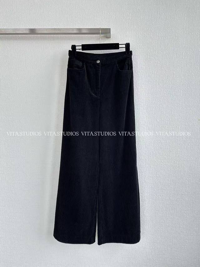 New Arrival Corduroy Wide-Leg Pants Made of 100% cotton fabric Soft to the touch