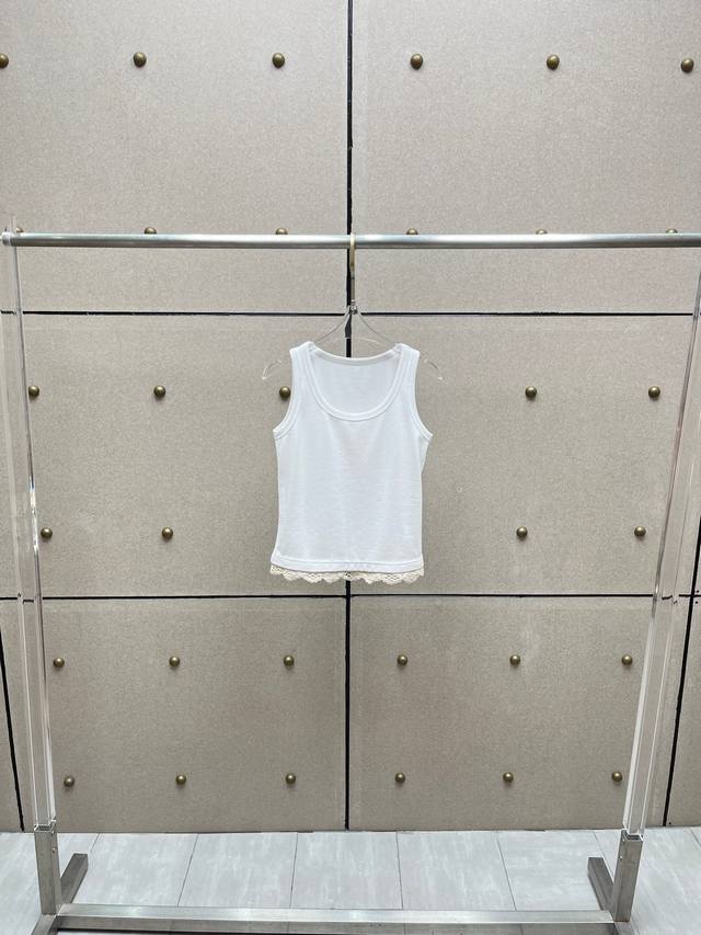 Magda Lace Ribbed Tank Top! Three Colors: Sml Ddd