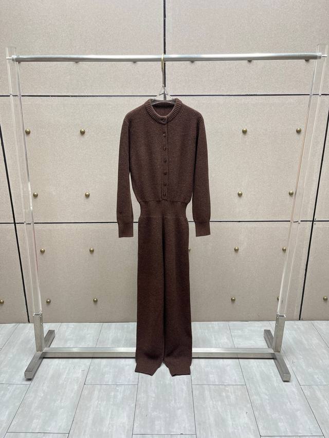 Wool Knit Jumpsuit! Sml Ddd