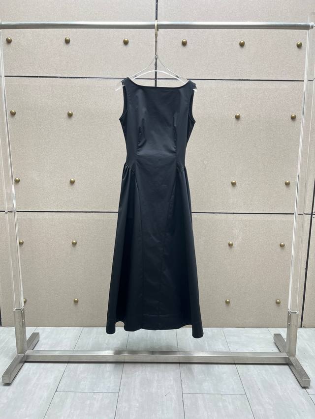 Minimalist belted dress! Cotton, two colors, S, M, L, D.