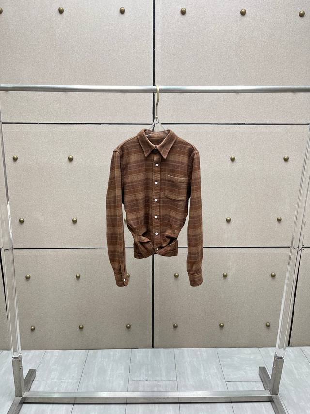 Custom plaid top! Cotton, Sizes S, M, D