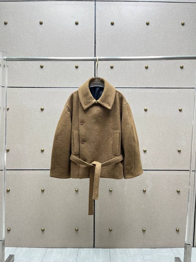 Lemai* Wool Belt Jacket! Sml Ddd