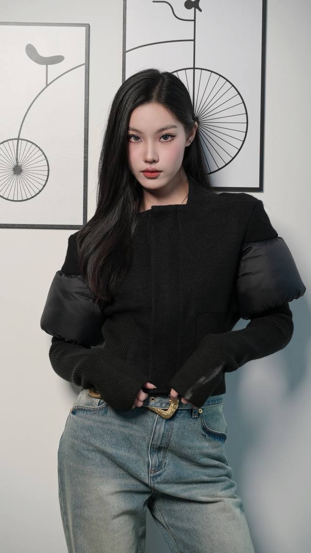 Wool and down jacket! 100% wool, with white duck down filling. Ddd