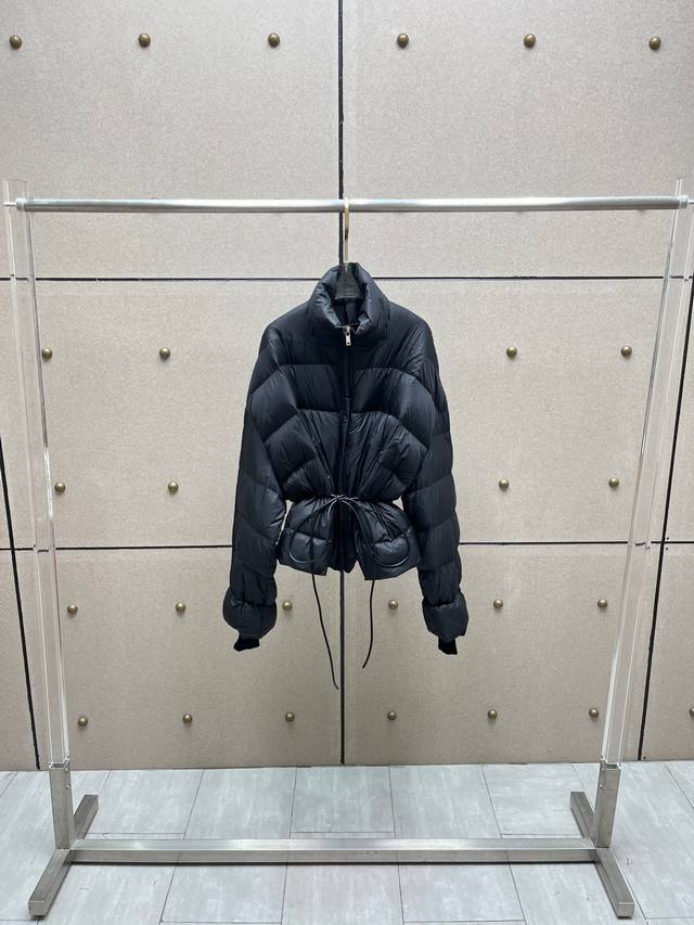 Leather-laced down jacket! 90% national standard white duck down, available in t