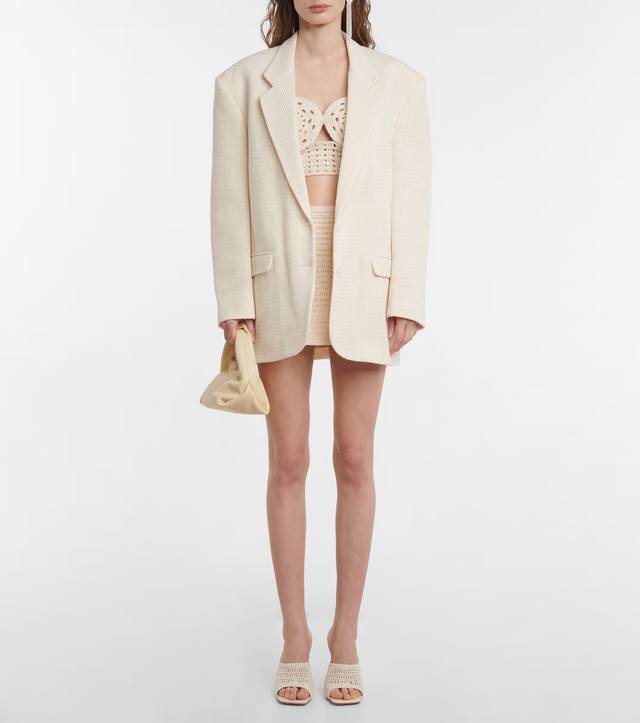 Waffle-knit dyed cotton suit! Cotton Sml Ddd