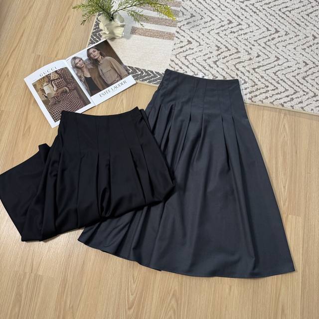 Aw King 2025 Fall/Winter Heavyweight A-line Midi Skirt - Super Retro, with a 90s