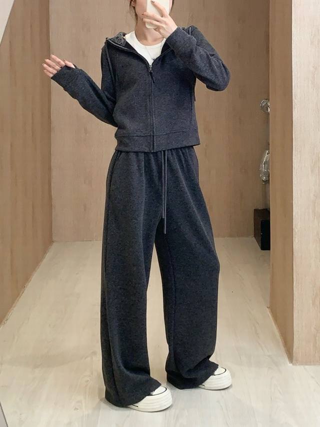 25 Designer Original Color Block Hooded Casual Set Zipper Casual Sweatshirt Jack