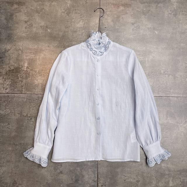 Restocked Valent0ڢ2025 Early Autumn New Versatile Shirt Super Beautiful Sweet La