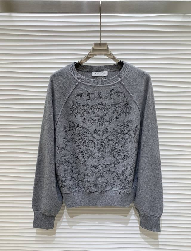 Original Dd......2025 Autumn/Winter New Fashion Secret Garden Embroidered Cashme