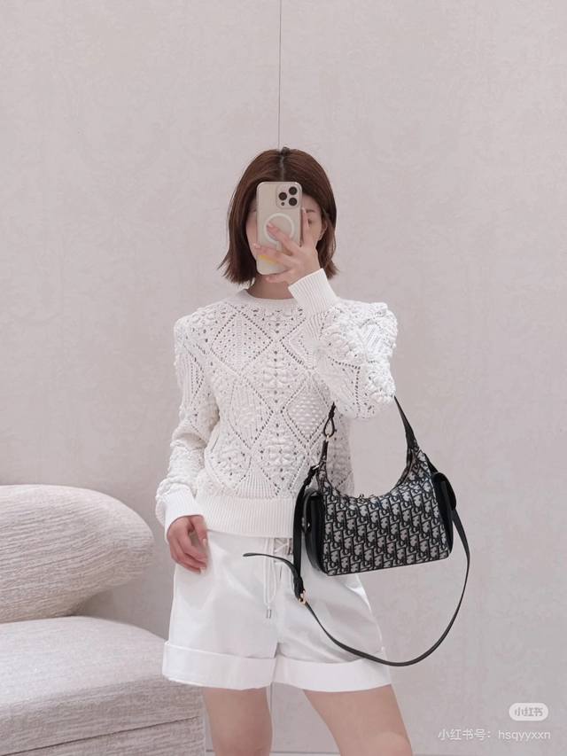 Original Dd.......2025 Autumn/Winter New Hollow-out Three-dimensional Pattern Kn