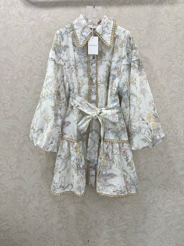 Zimmerman*Zimmerman 2025 New Heavy-Duty Patchwork Gold Thread Lace Trim Lapel La