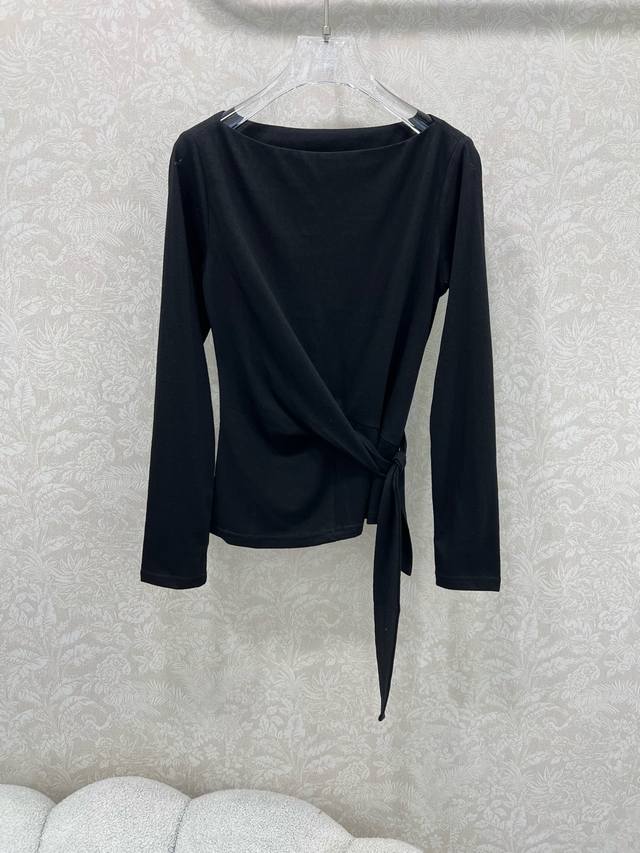 25 New Off-Shoulder Long-Sleeve Base Layer Top, Custom Made with Imported Modal