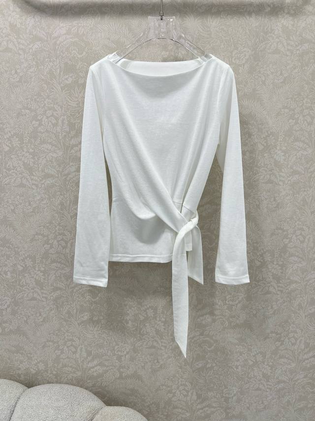 25 New Off-Shoulder Long-Sleeve Base Layer Top, Custom Made with Imported Modal