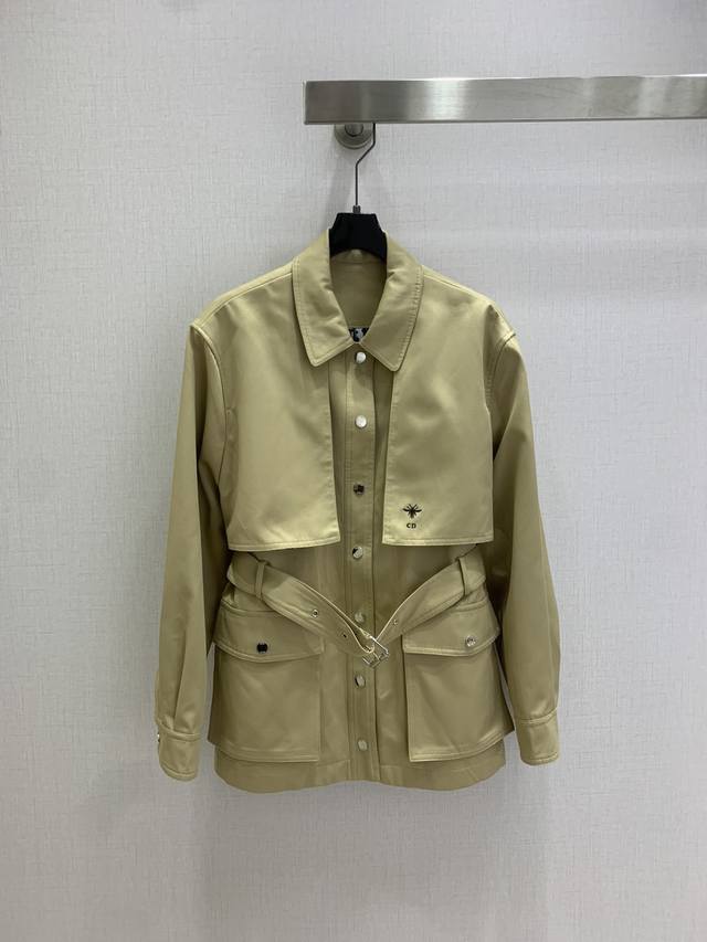 Highly recommend the Dio*2025 early autumn new lapel belted trench coat! A class