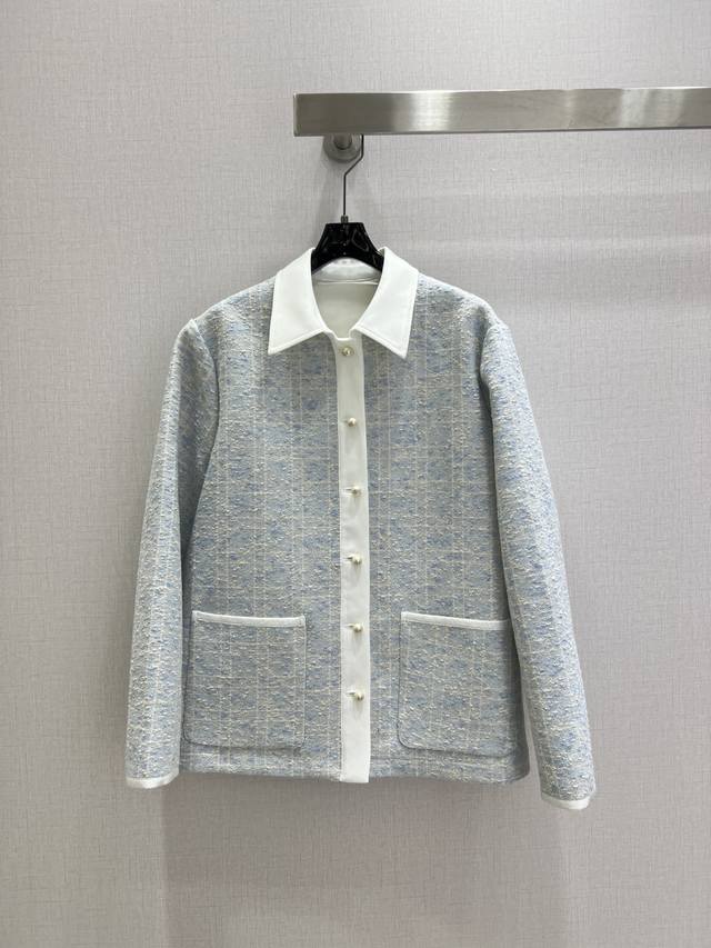 Highly recommend Dio*2025 Autumn/Winter New Lapel Double Pocket Coated Jacket. I