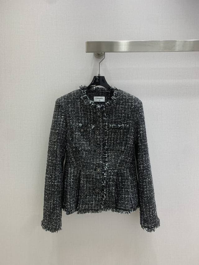 Highly recommend Chan* 2025 Autumn/Winter New Coarse Wool Brushed Coat, a Chanel