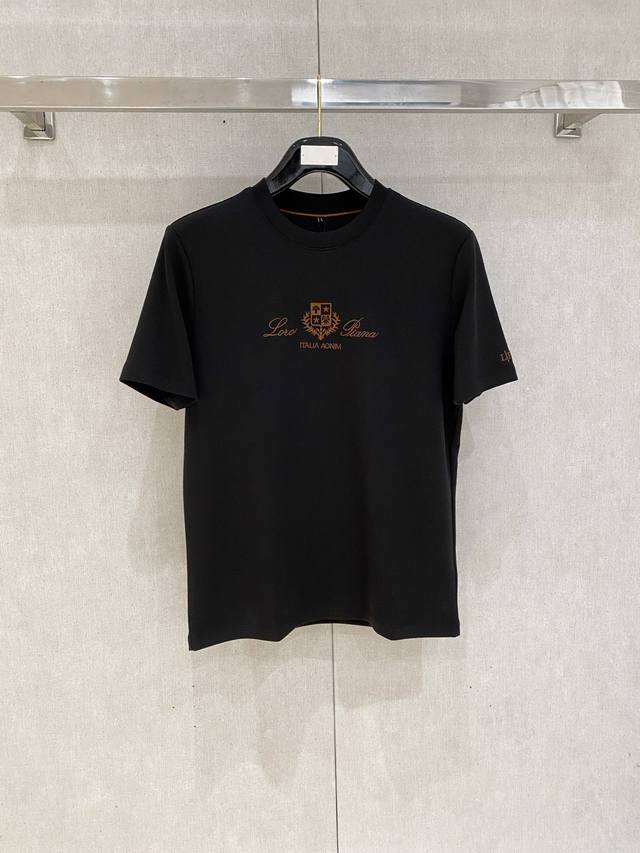 Lp Short-sleeved Sweatshirt 2025 Autumn/Winter New Arrival Fabric: Mercerized Mo