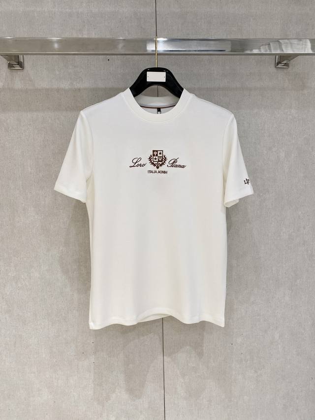 Lp Short-sleeved Sweatshirt 2025 Autumn/Winter New Arrival Fabric: Mercerized Mo