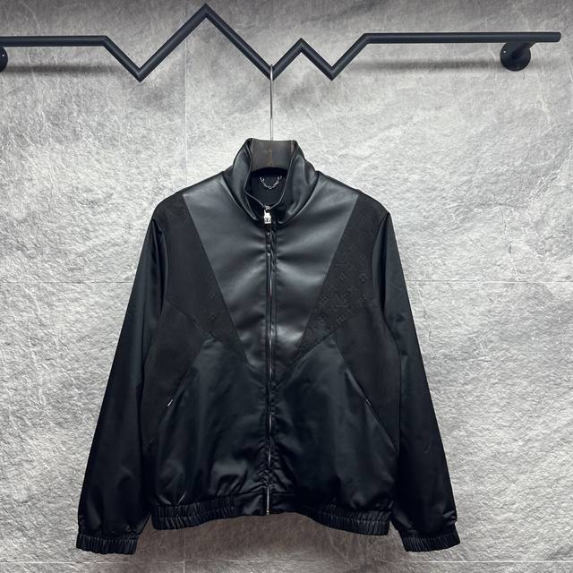 Louis Vuitton 2025 New Couple Jacket with Leather and Suede Trim - High-Quality