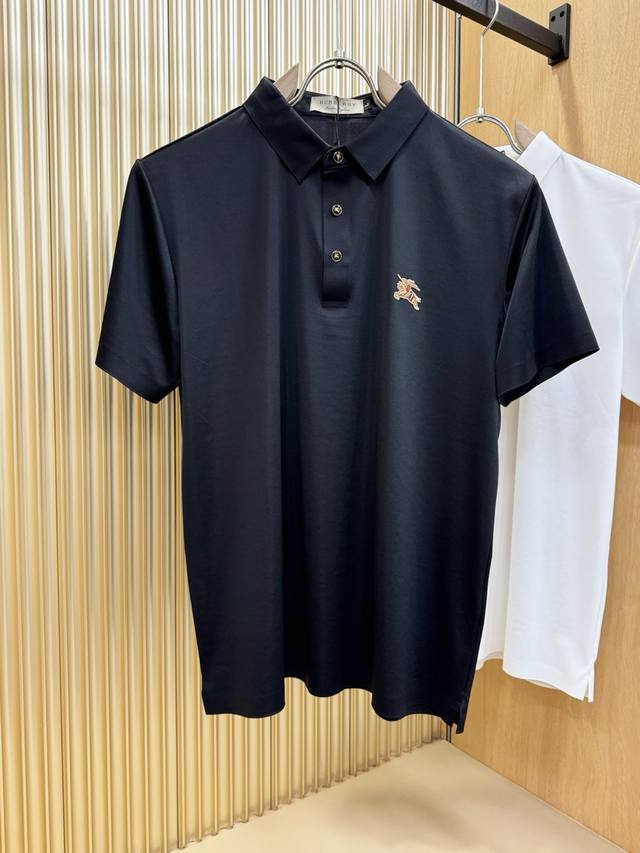 Burberry 2025 Spring/Summer Official New Arrival, Men's Short-Sleeve T-Shirt wit