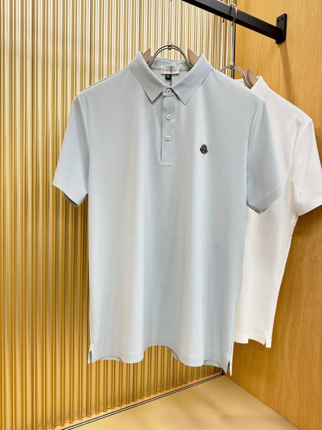 Moncler 2025 Spring/Summer Official New Arrival, Men's Short-Sleeve Polo Shirt w